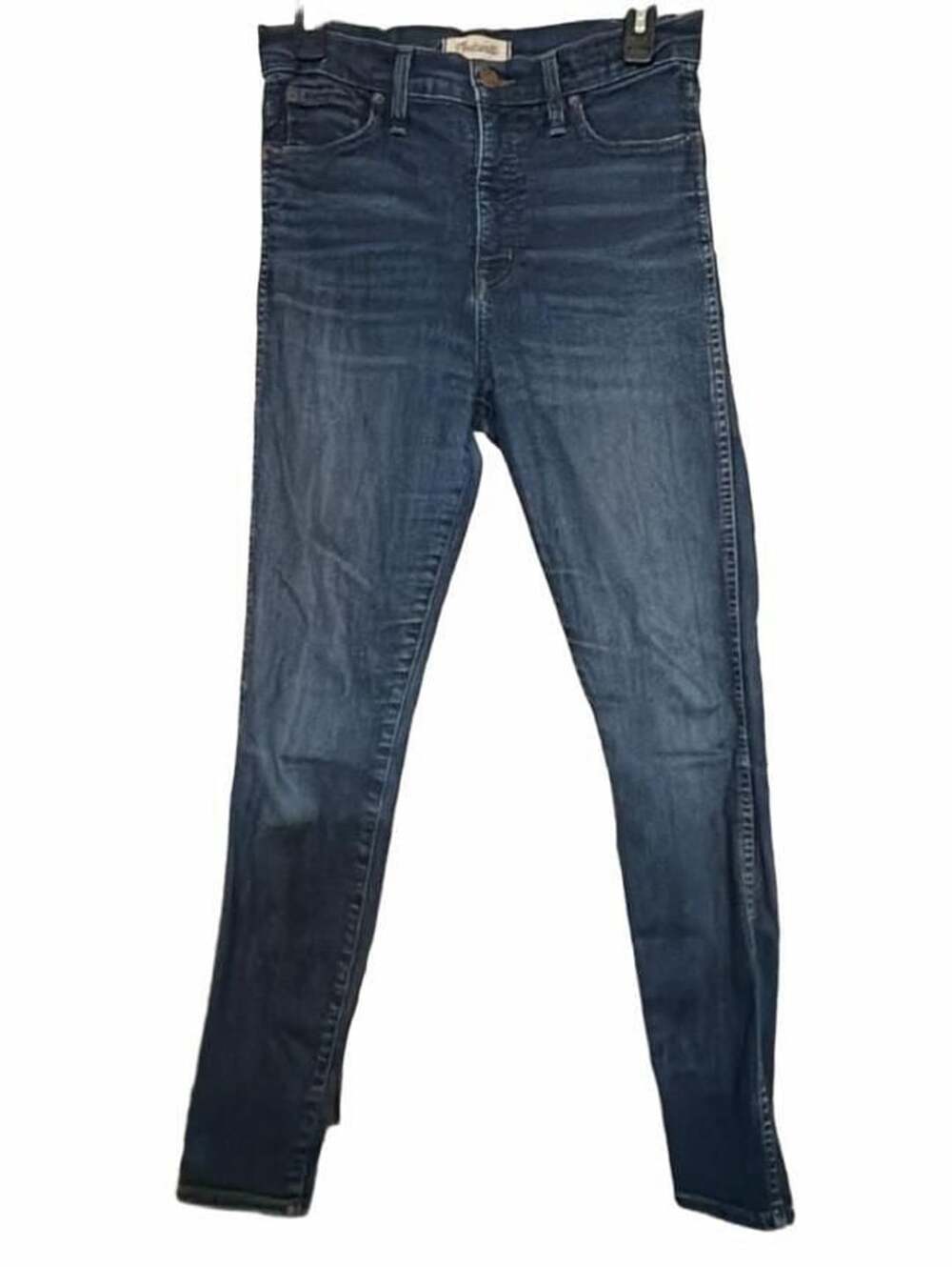 Madewell 10" High-Rise Skinny Jeans Size 28S Blue Denim